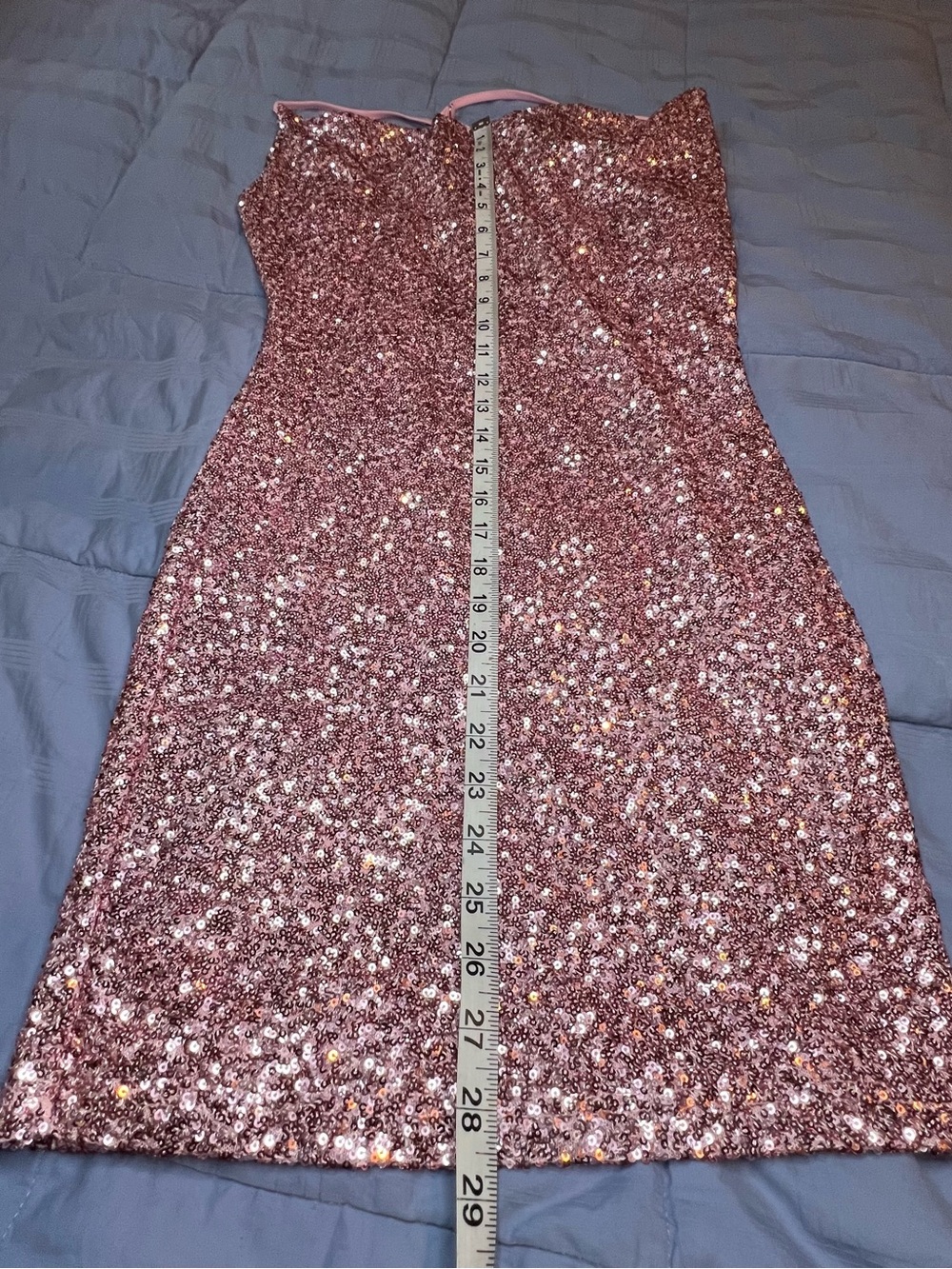 Forever 21 Pink Sequin Mini Dress - Picture 5 of 8